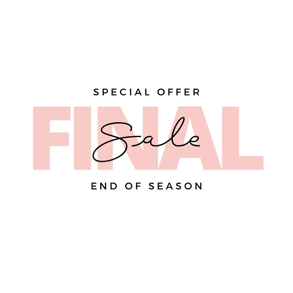 The Tunnel Shop end of the year FINAL SALE.